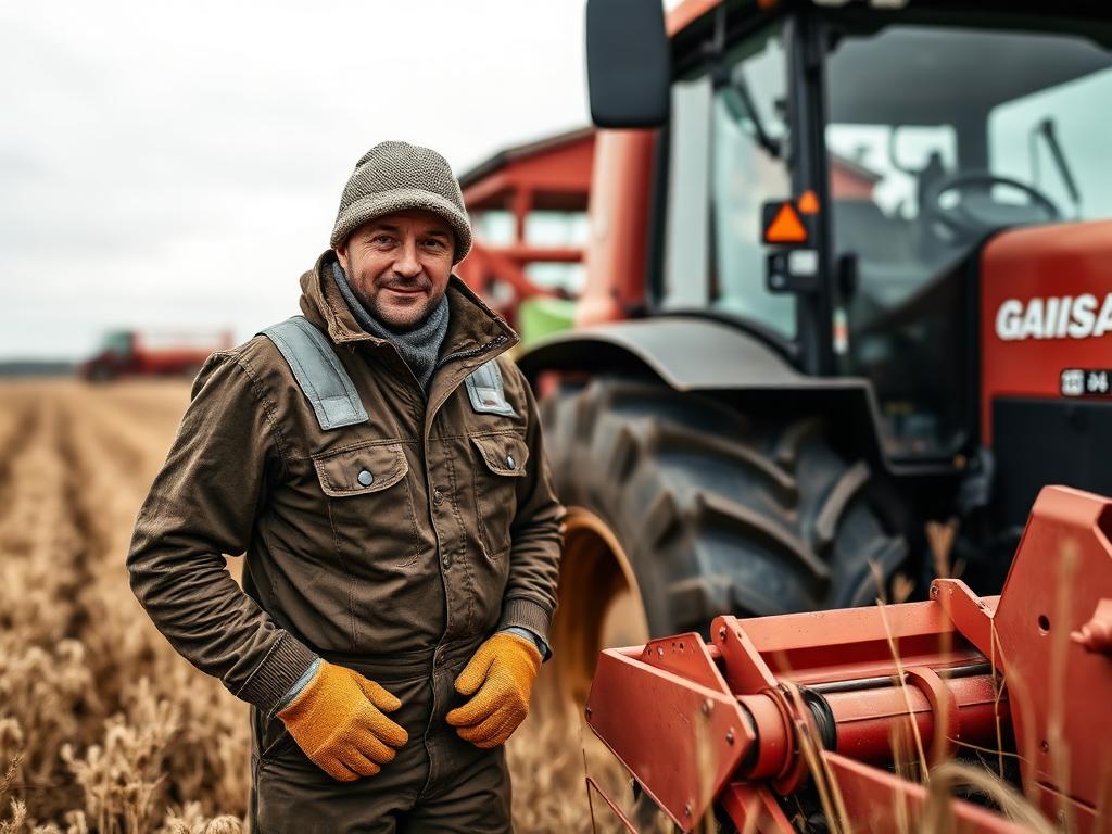 Agriculture professionals wearing personal protective equipment